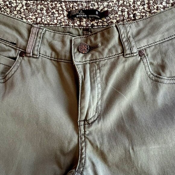 Prana Pants - Prana, Tan Khakis, Size 8